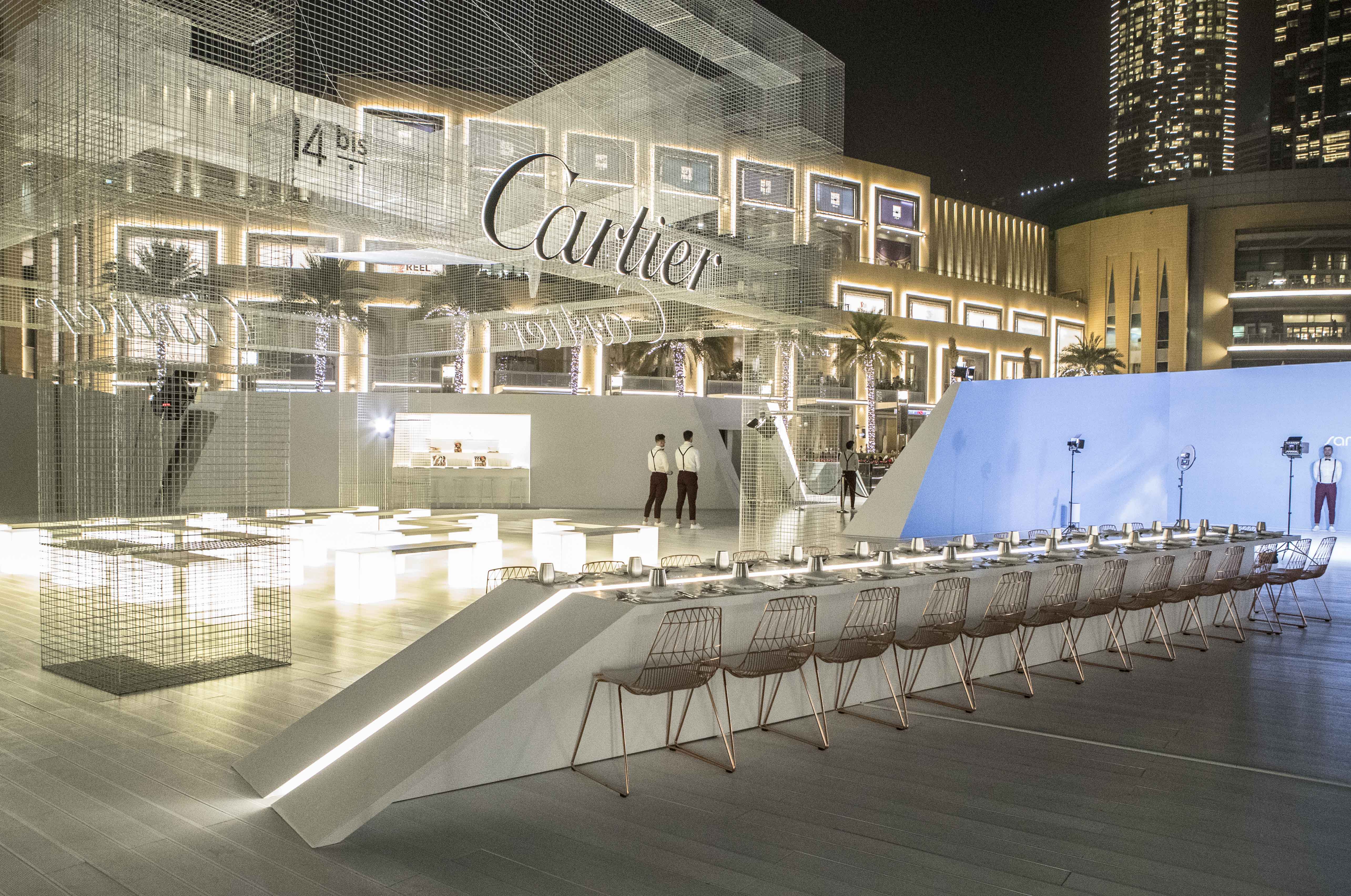 Dinner With Cartier Under Burj Khalifa Arab Watch Guide