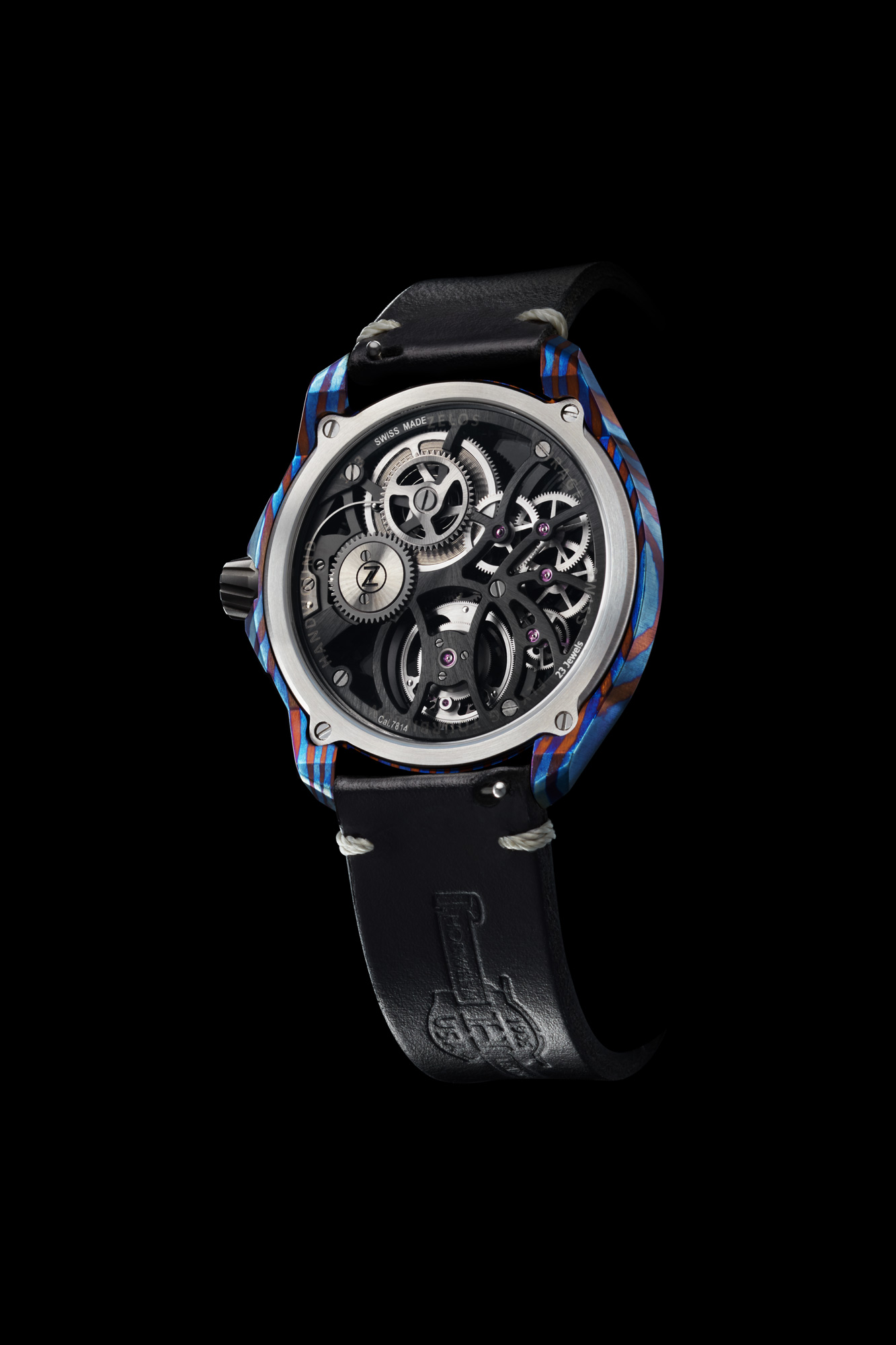 Zelos Introduces the Mirage Tourbillon in Pattern-Welded Alloys