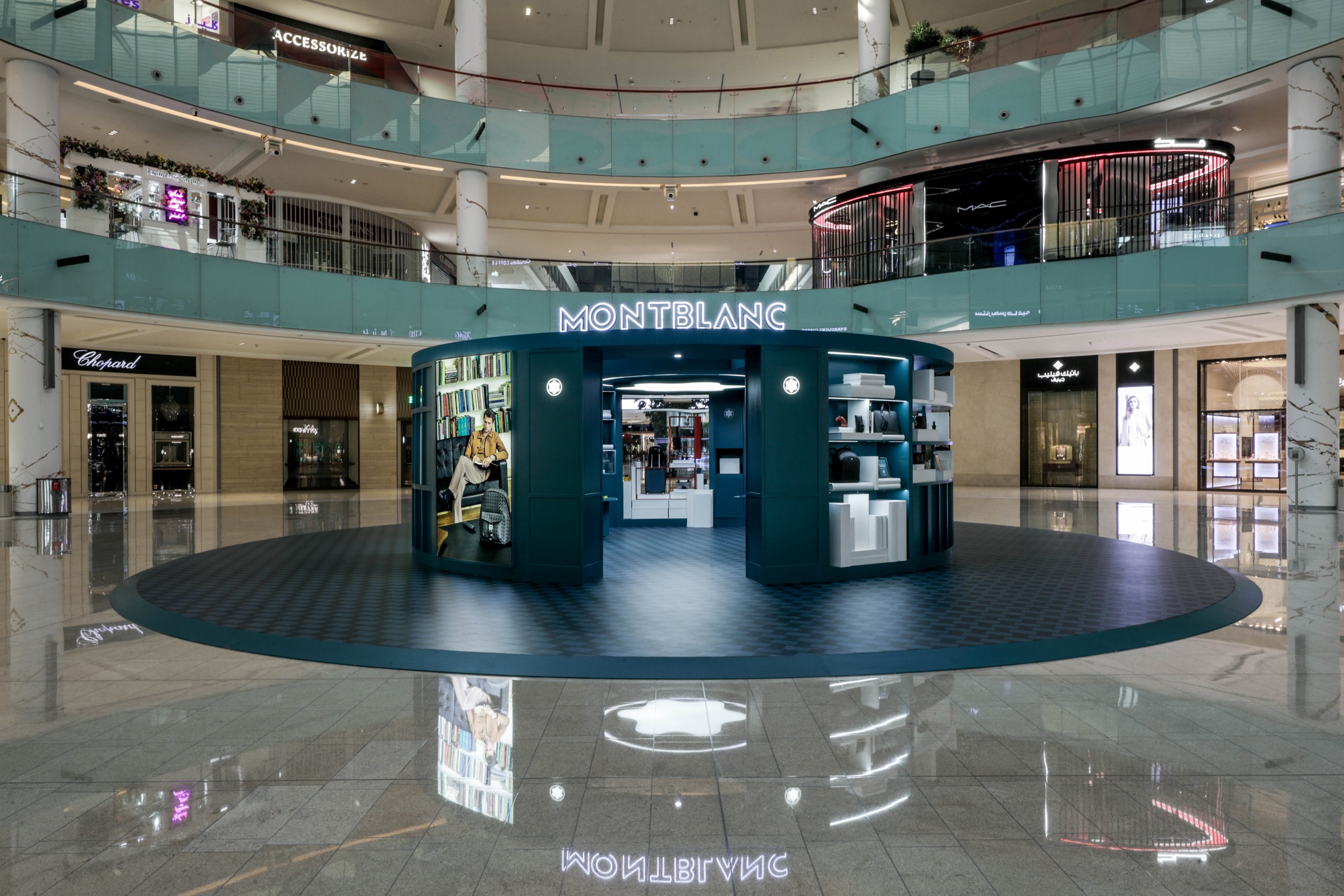 Montblanc s Library Spirit Arrives at Dubai Mall Arab Watch Guide